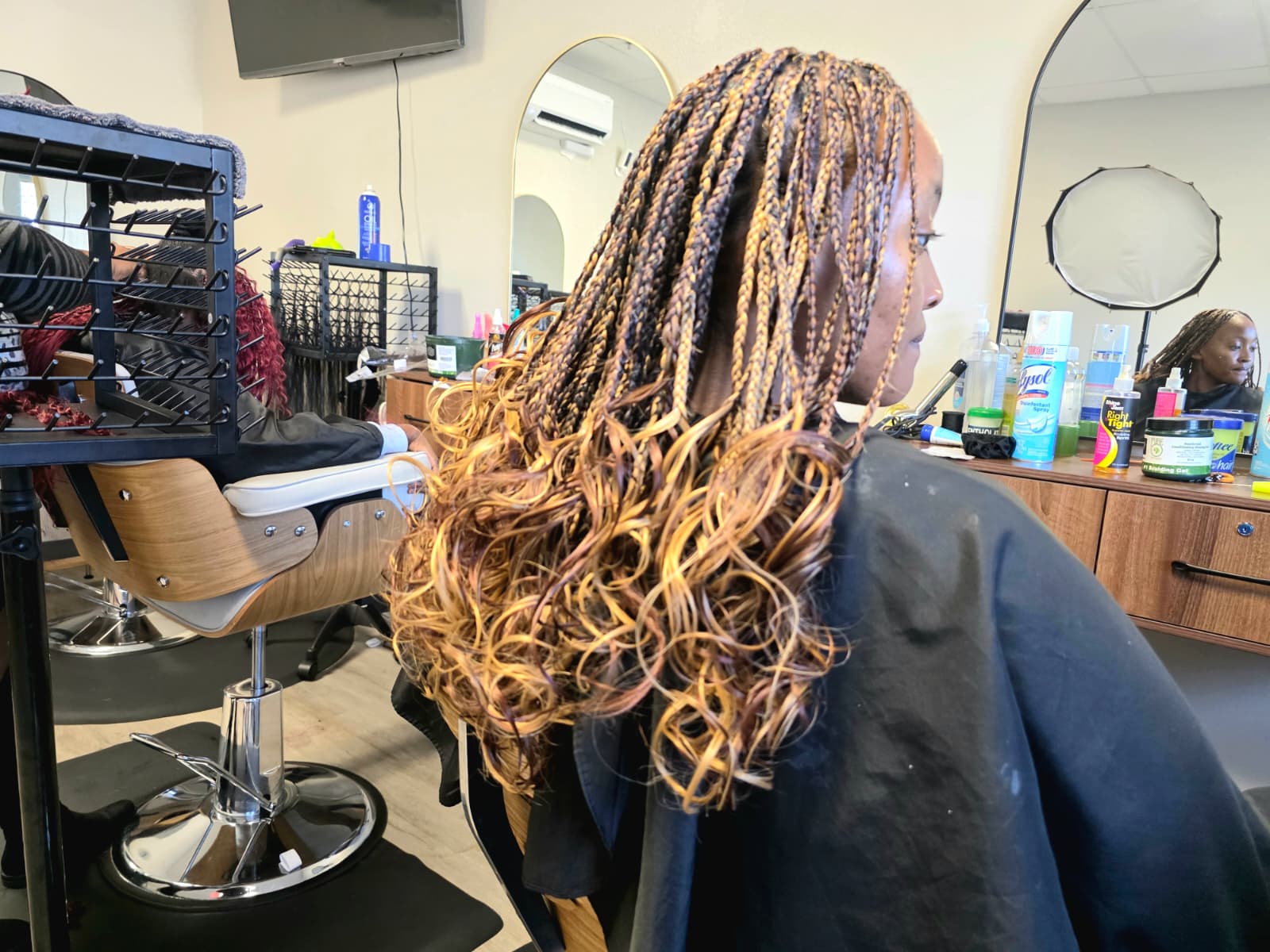 French Curls Braids
